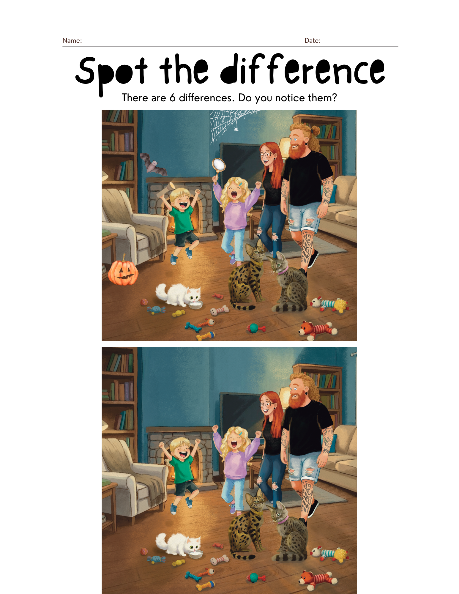 Preview of Spot the Difference